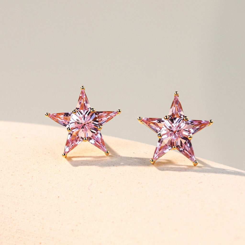 粉色蓝宝石五角星